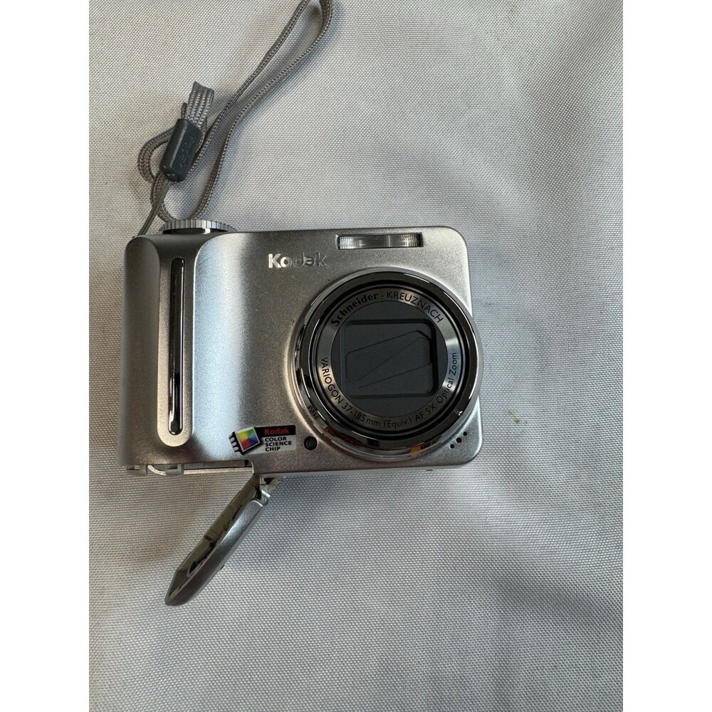 Kodak EasyShare C875 Digital Camera Silver Schneider Kreuznach FOR PARTS REPAIR